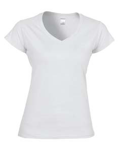 G64V00L T-Shirt Damen V-Ausschnitt Kurzarm