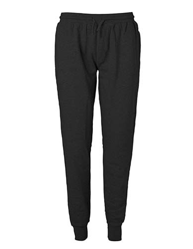 Sweatpants with Cuff and Zip Pocket_Black