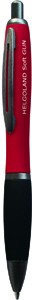 Pen-5700 Kugelschreiber Hegoland Soft Gun | Metall-GM-Mine blau