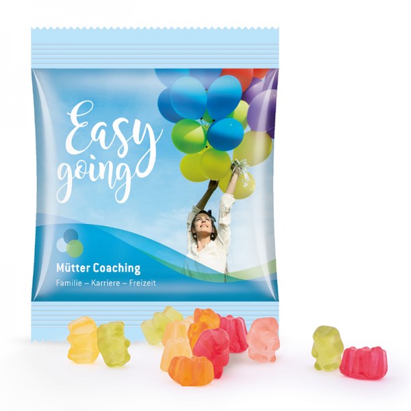 Zuckerreduzierte Gummibärchen Minitüte