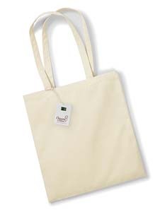 WM801 Bio-Baumwolltasche "EarthAware® Organic Bag for Life"