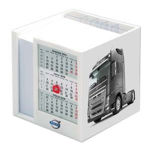 Zettelspeicher Multi mit Kalender 107 x 107 x 104 mm