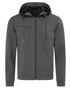 Recycelte Tauchjacke Anthra-Heather