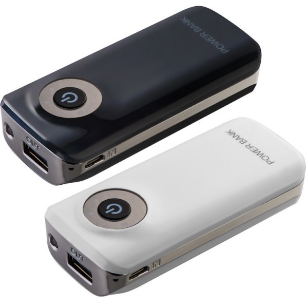 Powerbank 4000 mAh mit USB Anschluss_schwarz
