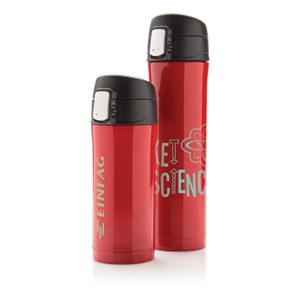 Easy Lock Vakuum Flasche rot