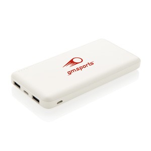 Density 10.000 mAh Pocket Powerbank weiß