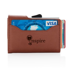 C-Secure RFID Kartenhalter brau