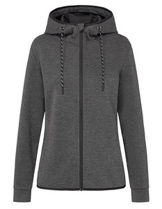 Recycelte Tauchjacke Frauen Anthra-Heather