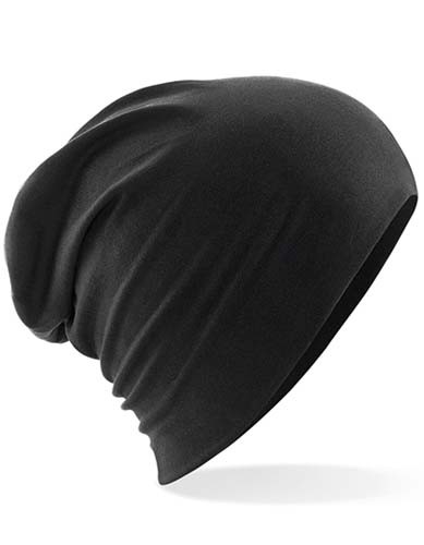 Hemsedal Cotton Slouch Beanie_Black