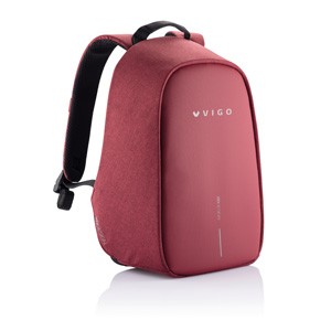 Bobby Small Anti-Diebstahl-Rucksack rot