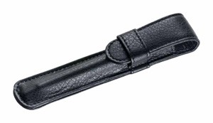 Synthetic Leather Pouch | Schwarzes Kunstleder-Etui 