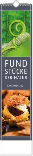 Streifenkalender FUNDSTÜCKE DER NATUR mit Wire-O