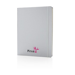 B5 Hardcover Notizbuch XL grau
