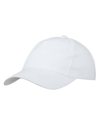  5 Panel Promo Cap_White