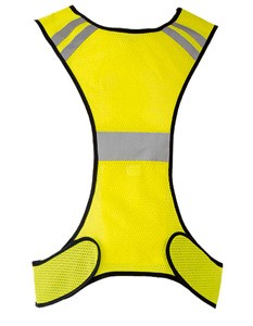 Jogger-Weste mit LEDs Signal-Yellow.