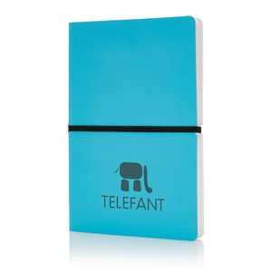 Deluxe Softcover A5 Notizbuch hell blau