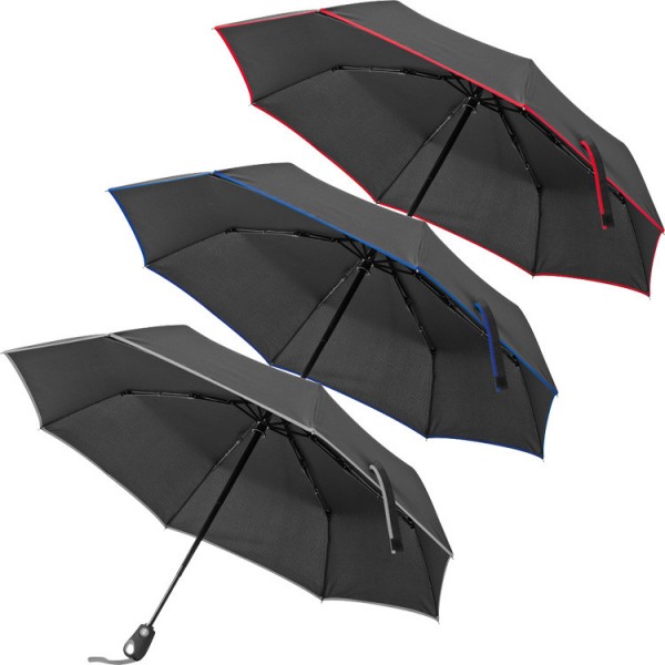Taschenschirm mit farbigem Rand_demo