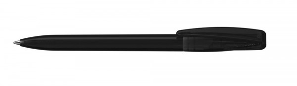 Drehkugelschreiber Cobra schwarz transparent