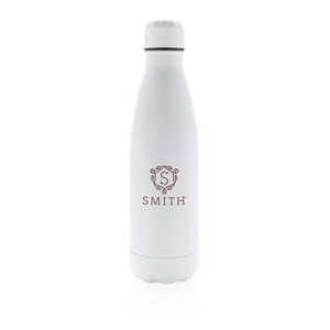 Vakuumisolierte Stainless Steel Flasche weiß