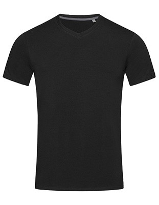 Clive V-Neck Black-Opal