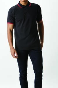 K409 Polo Shirt Kurzarm Mehrfarbig