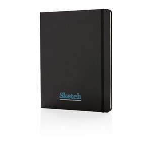 B5 Hardcover Notizbuch XL schwarz
