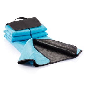 Picknickdecke schwarz/blau