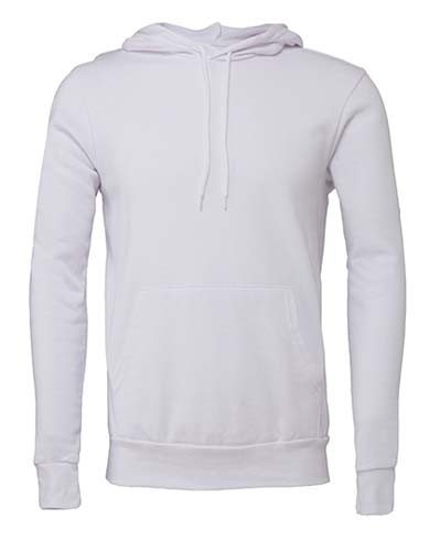  Poly-Cotton Fleece Hoodie_White
