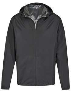 Unisex Windjacke mit Kapuze Black