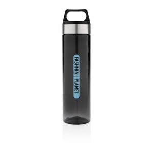 Auslaufsichere Tritan Flasche schwarz