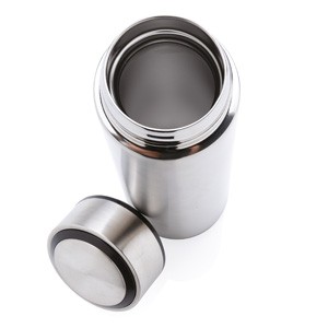 Vakuum Stainless Steel Flasche silber