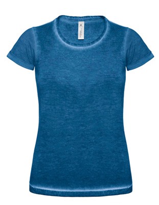 T-Shirt Plug In / Women Blue-Clash