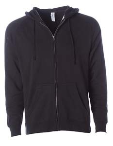 L-NP355 Unisex Midweight Special Blend Raglan Zip Hood