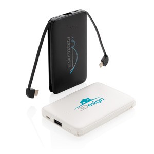 5.000 mAh Powerbank schwarz