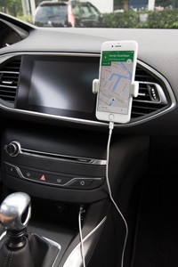 360° Auto Telefonhalter 2 weiß-5
