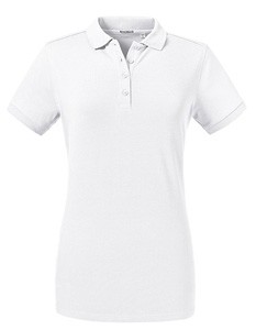 Ladies Stretch Polo White