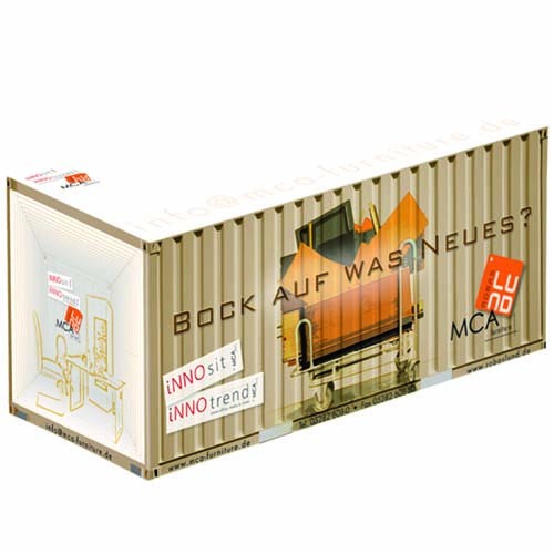 Containernotizwürfel 15 x 8 x 8 cm
