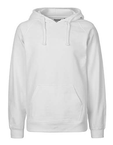 NE63101 Men`s Hoodie_White