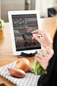 Chef Tabletständer mit Touchpen
