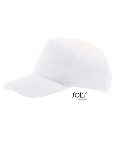 Five Panel Cap Buzz_White