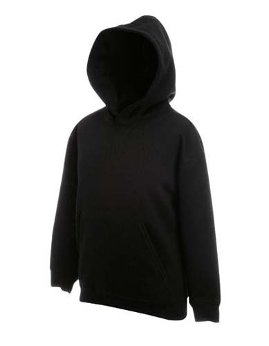 Kids Classic Hooded Sweat_Black