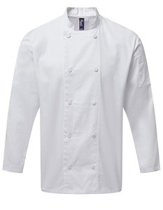Chefs Langarm Coolchecker® White