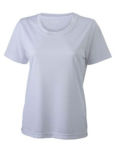 N357 Ladies` Active-T_White