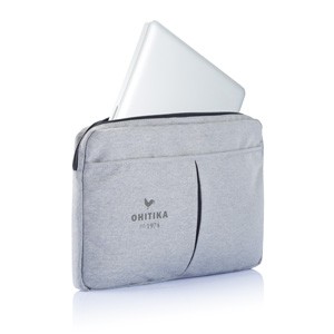 15” Laptophülle, PVC-frei grau