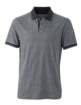 Polo Black-Melange_Black