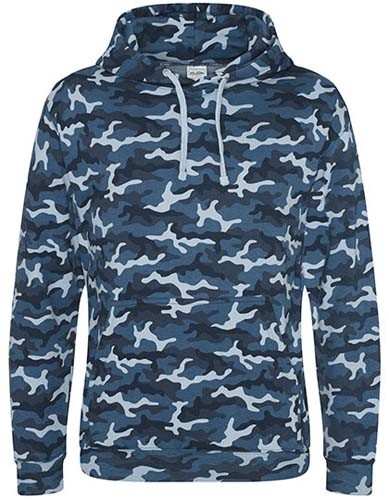JH014 Camo Hoodie_Blue-Camo