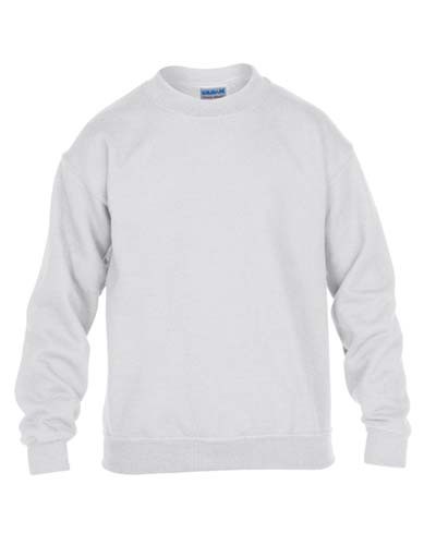 Heavy Blend™ Youth Crewneck Sweatshirt_White
