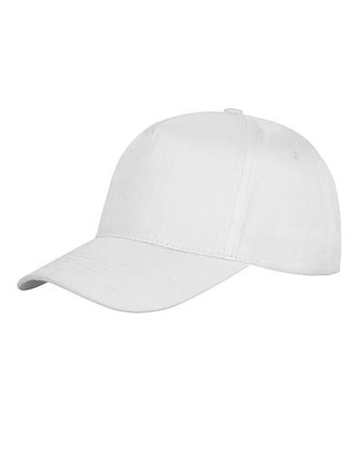 Houston 5-Panel Cap_White