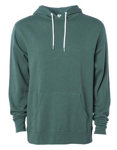 Unisex Lightweight Hooded Pullover_Alpine-Green