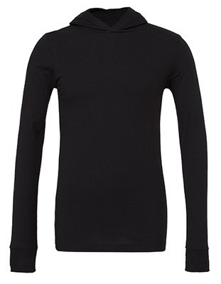 Long Sleeve Hoodie Black